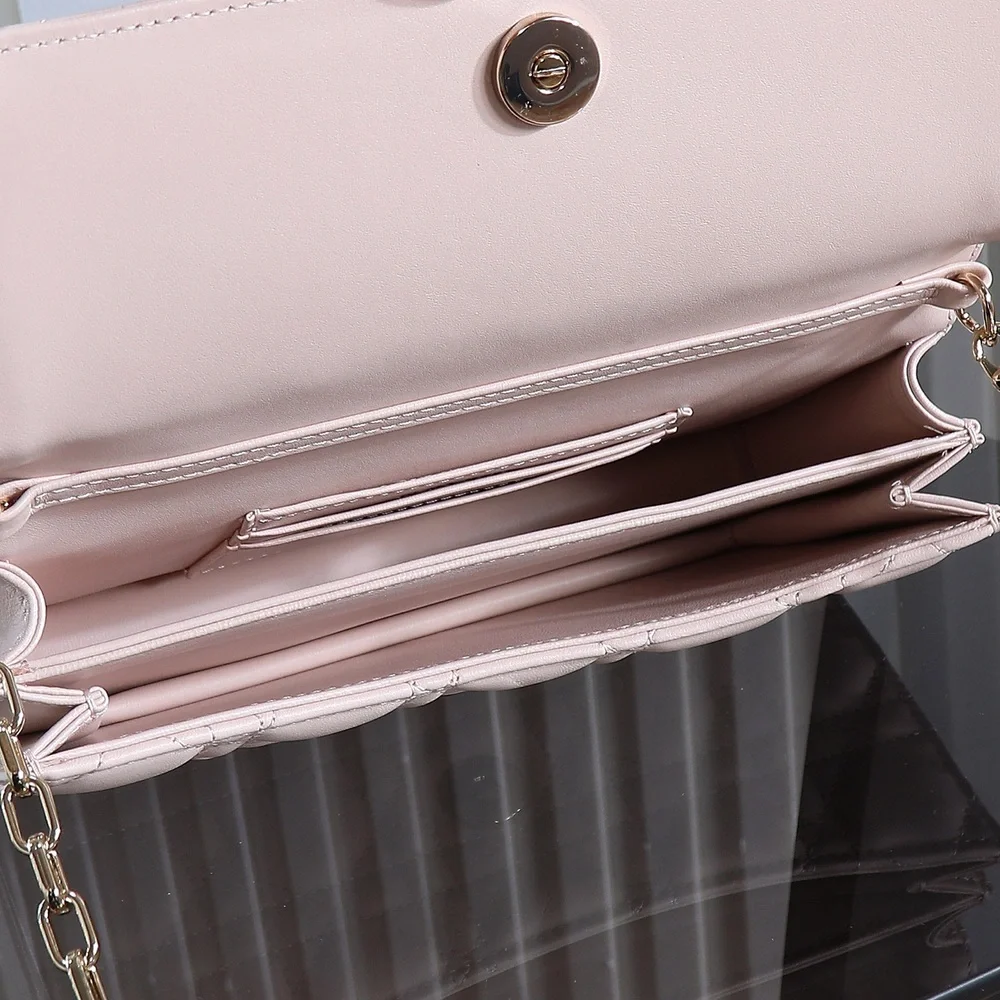 Dior Lady D-Joy Micro Pouch / Top Handle Bag in Pink